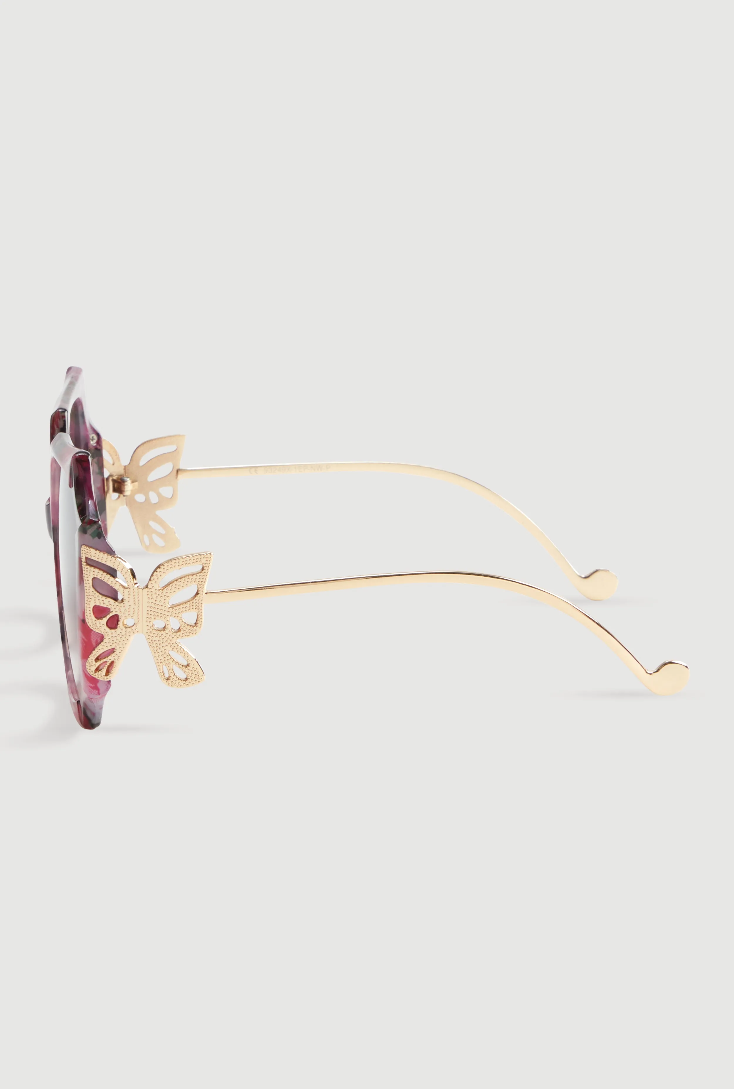 Butterfly Detail Ombre Lens Sunglasses sold by Rainbow product image thumbnail 5