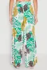 Leaf Print Palazzo Pants sold by Rainbow
