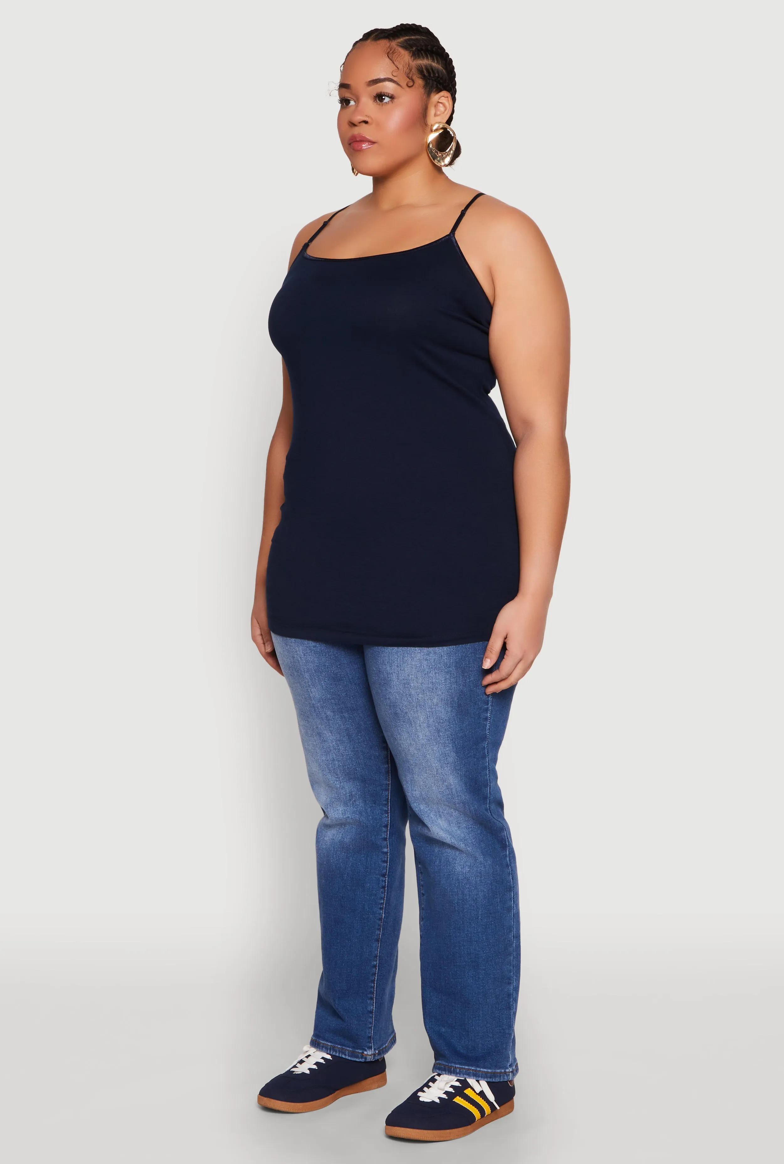 Plus Size Scoop Neck Cami sold by Rainbow product image thumbnail 5