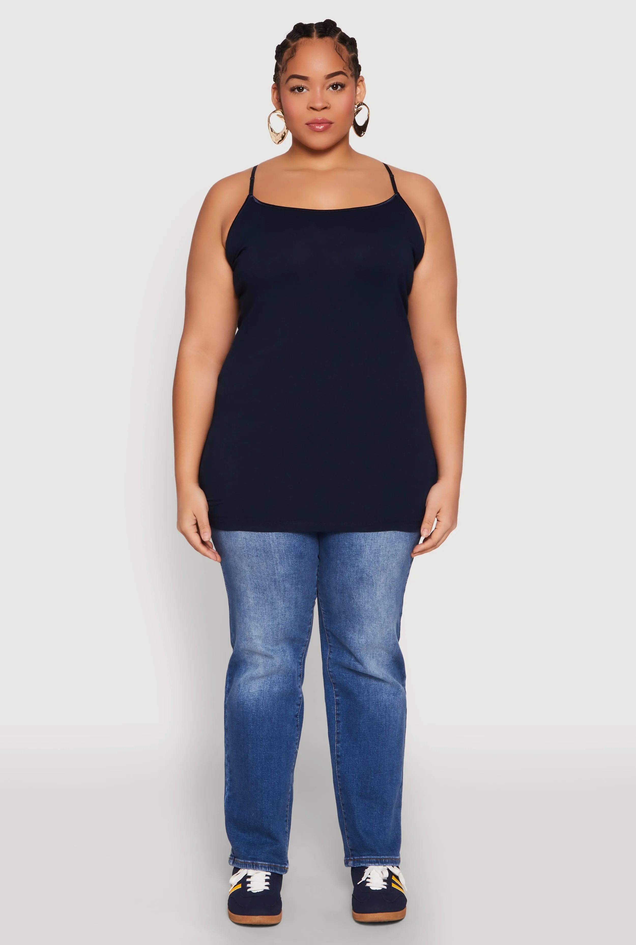 Plus Size Scoop Neck Cami sold by Rainbow product image thumbnail 3