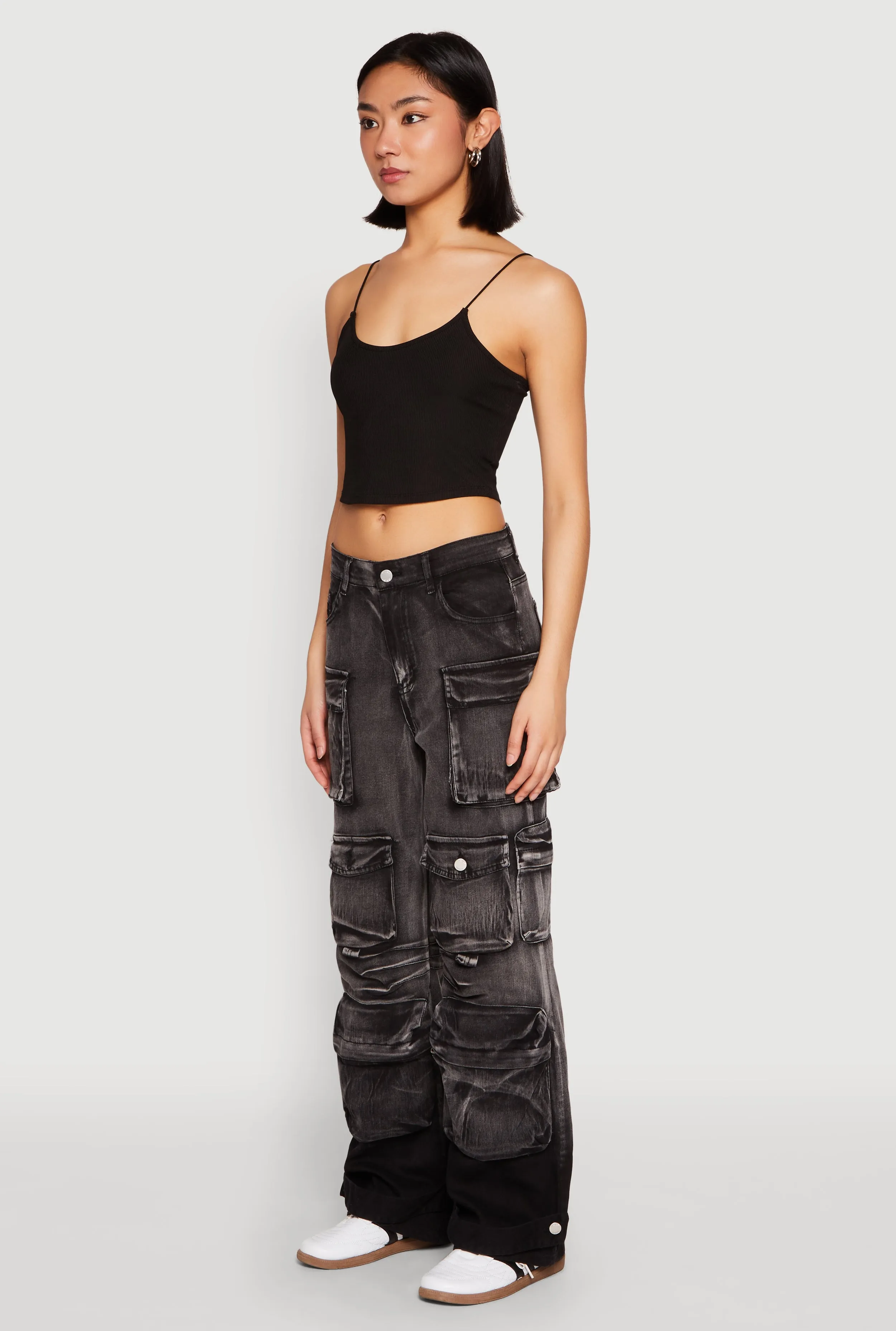 Daisy Mineral Wash Multi Pocket Cargo Jeans sold by Rainbow product image thumbnail 3