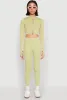 Daisy Ribbed Knit Cropped Track Jacket sold by Rainbow