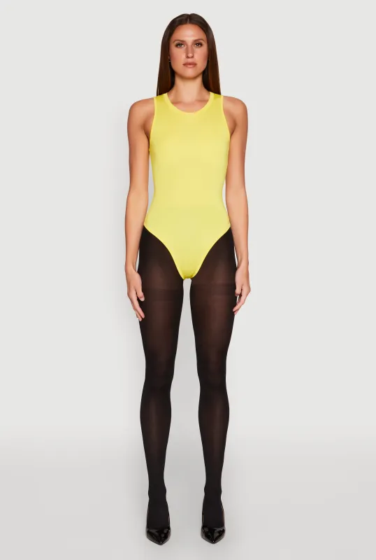 Daisy Crew Neck Tank Bodysuit sold by Rainbow