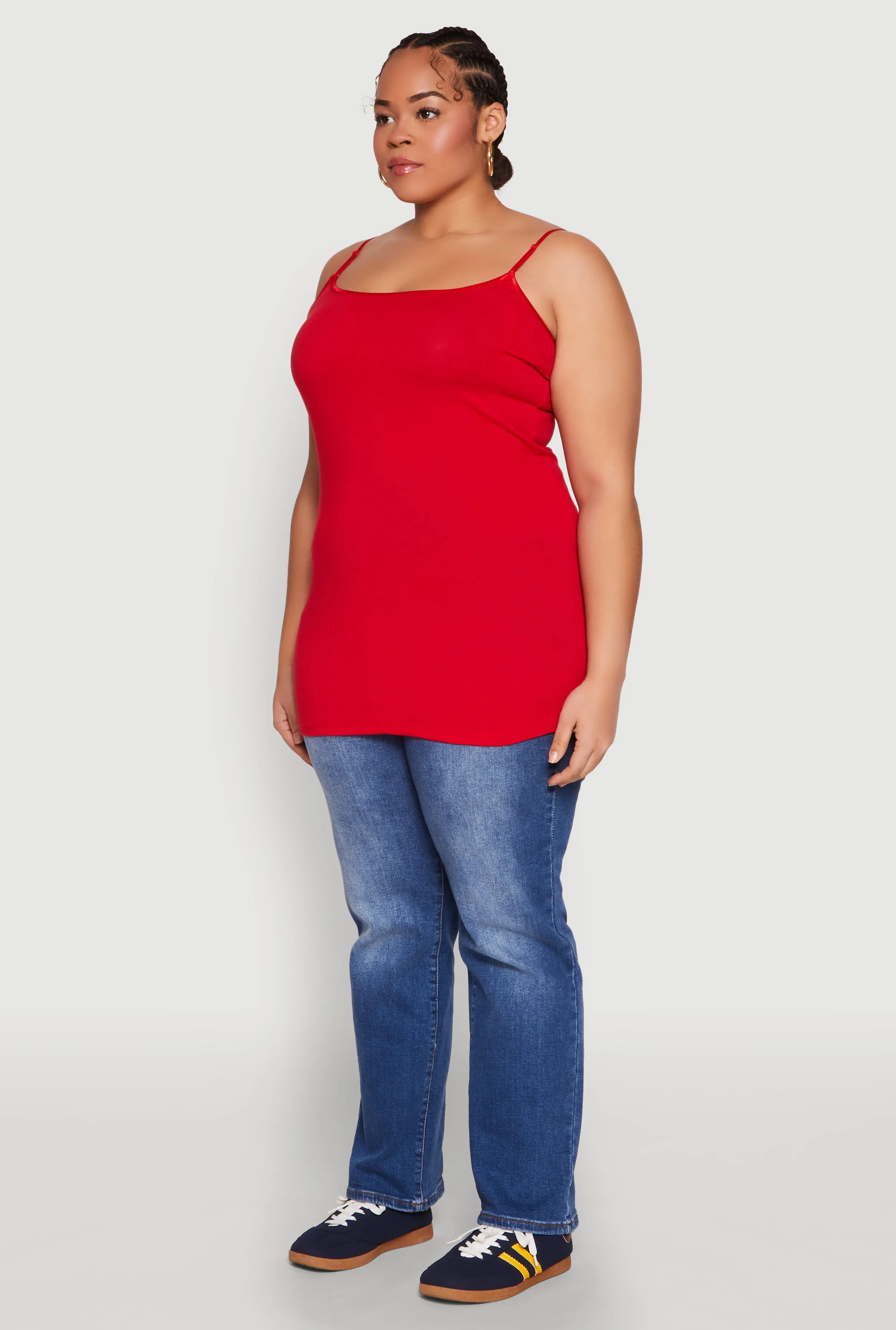 Plus Size Scoop Neck Cami sold by Rainbow product image thumbnail 5