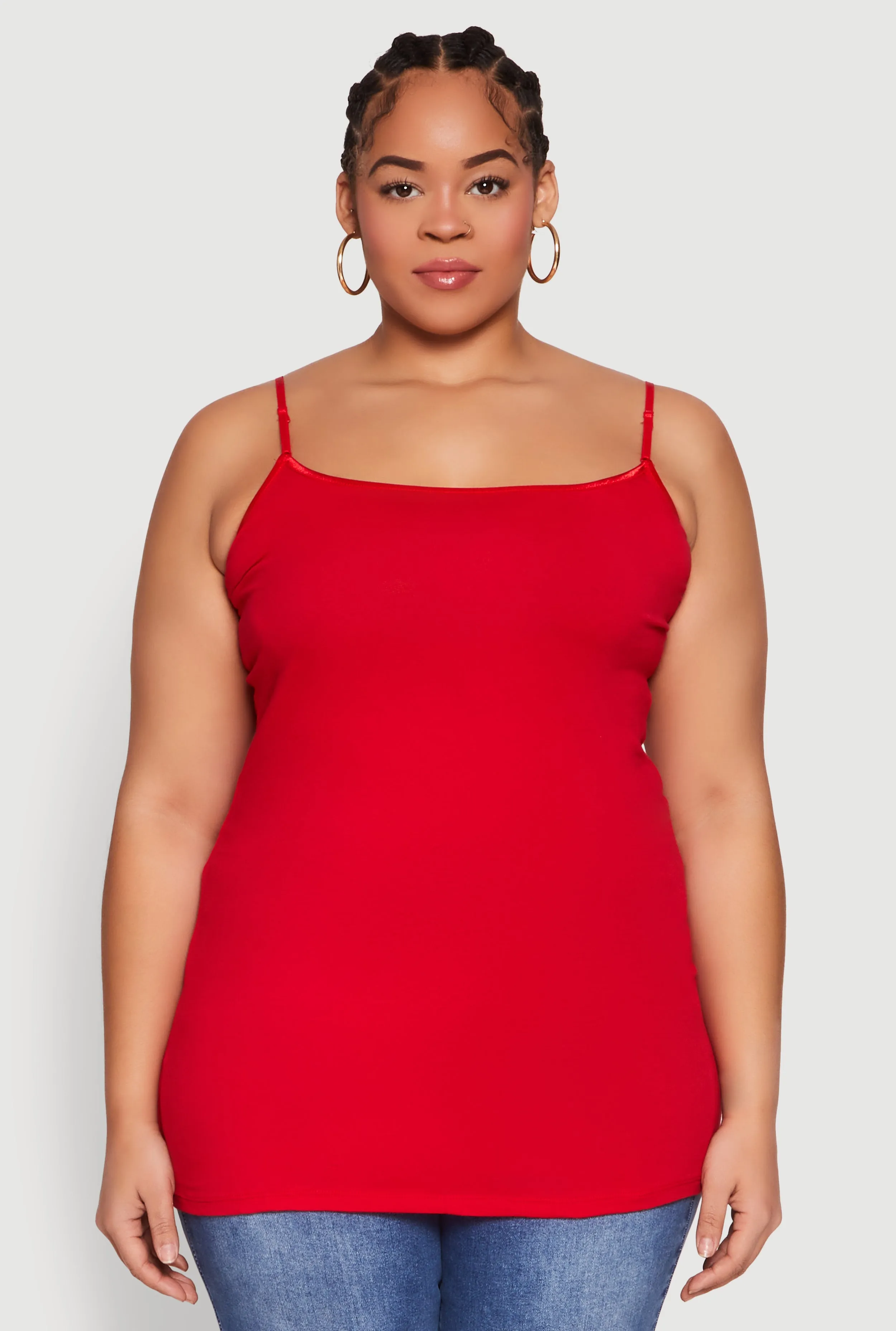 Plus Size Scoop Neck Cami sold by Rainbow product image thumbnail 2