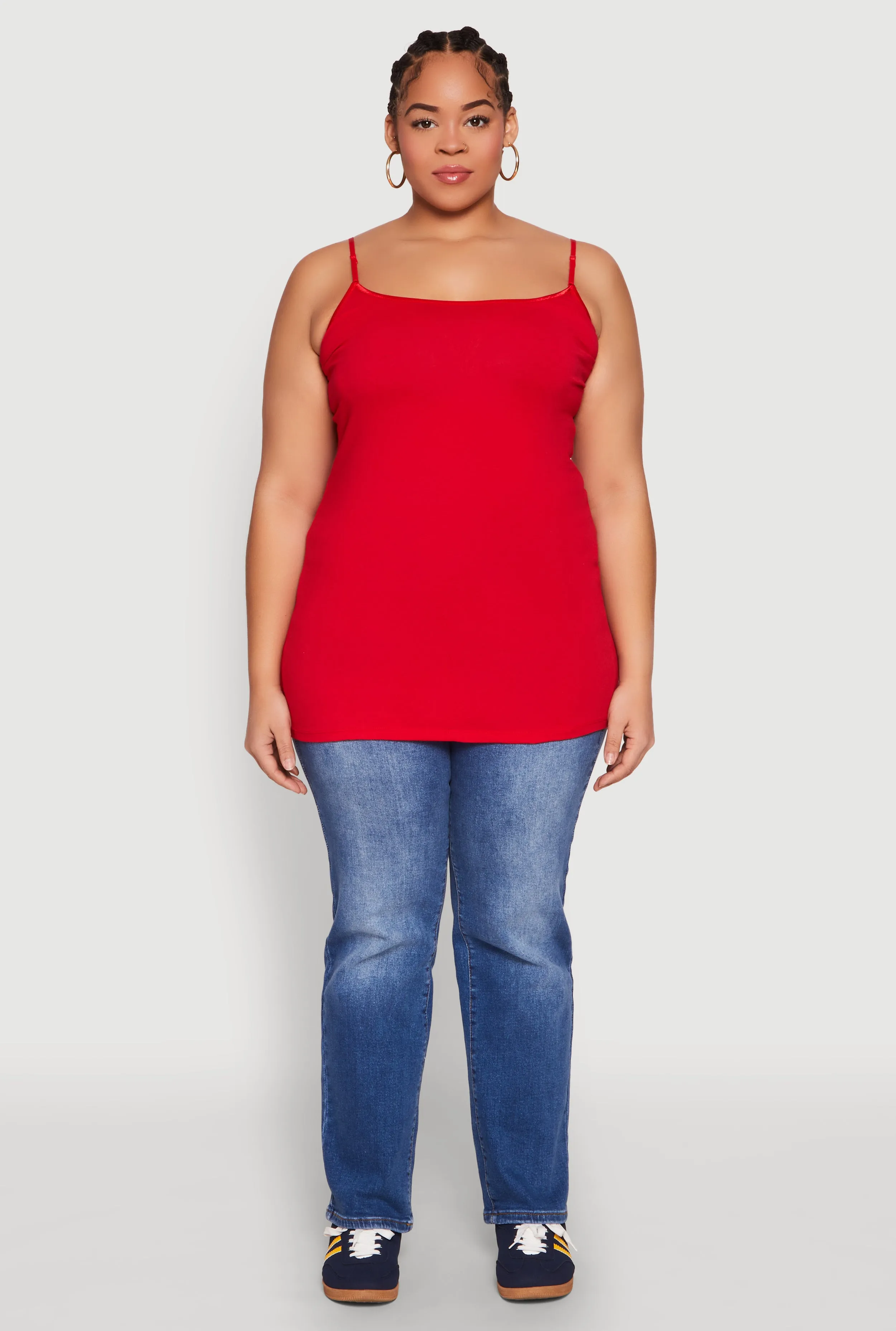 Plus Size Scoop Neck Cami sold by Rainbow