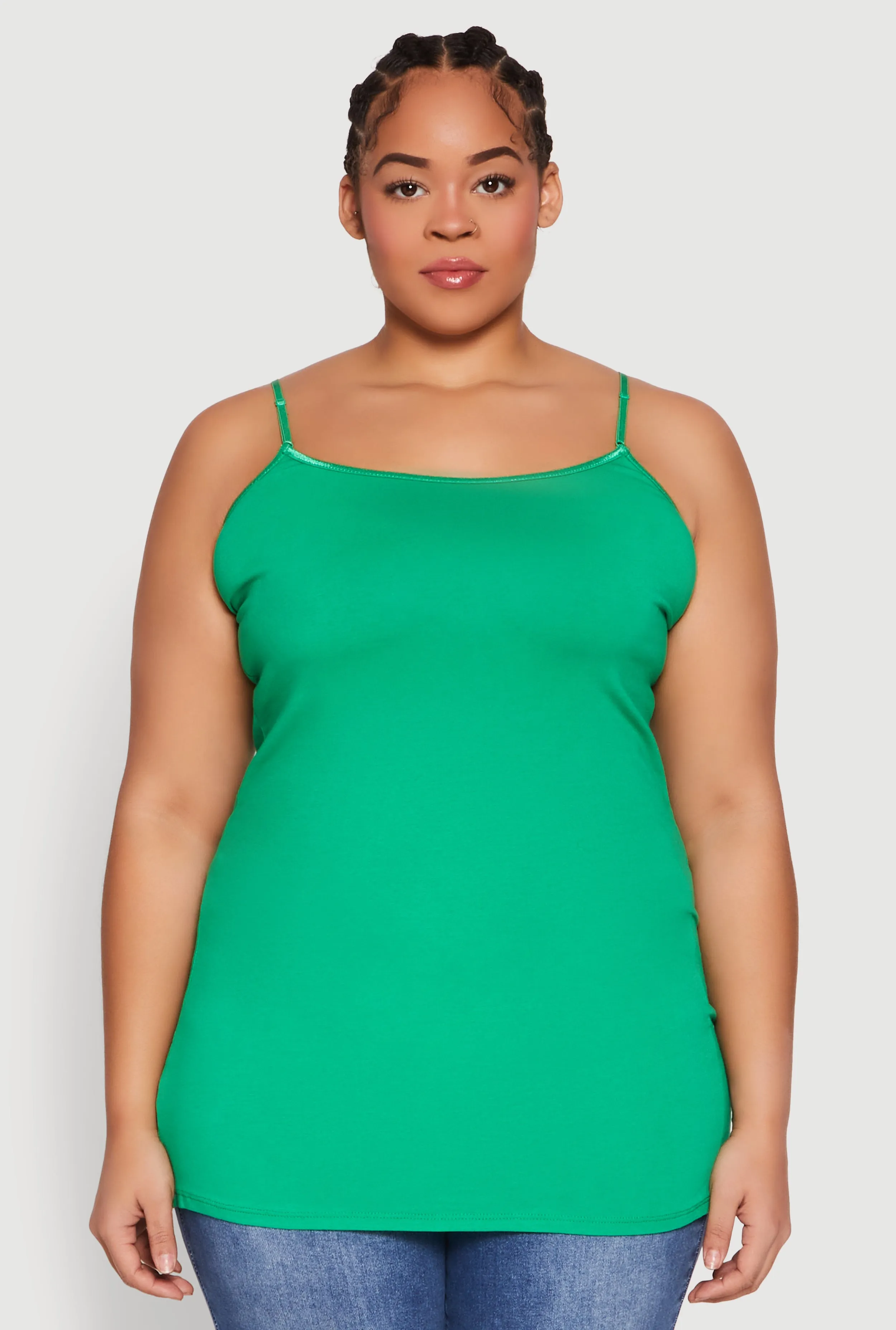 Plus Size Scoop Neck Cami sold by Rainbow product image thumbnail 2