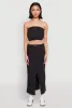 Almost Famous Fleece Slit Front Cargo Skirt sold by Rainbow