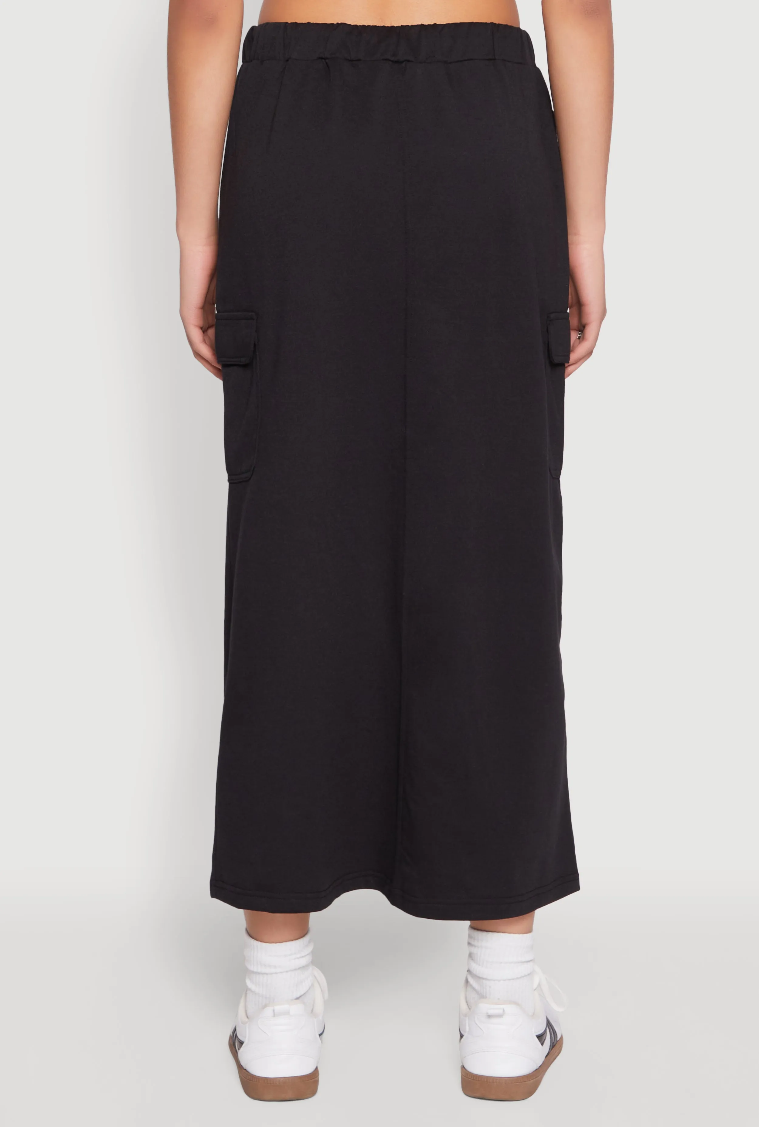 Almost Famous Fleece Slit Front Cargo Skirt sold by Rainbow product image thumbnail 5