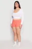 Plus Size Ribbed Seamless Boyshort Panty sold by Rainbow