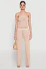 Almost Famous Drawstring Lace Trim Tube Top sold by Rainbow