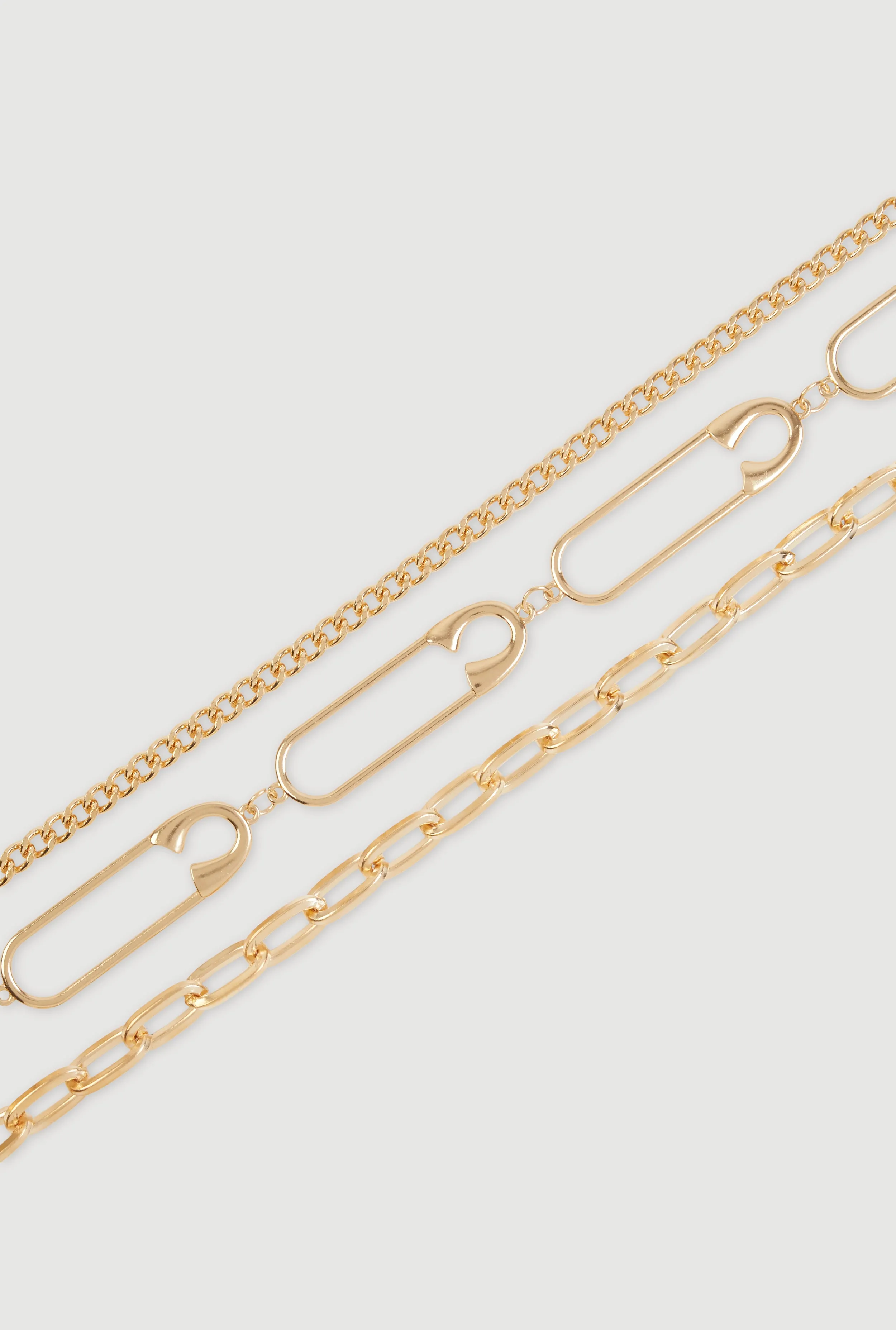 Layered Assorted Chain Belt sold by Rainbow product image thumbnail 3