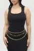 Layered Assorted Chain Belt sold by Rainbow