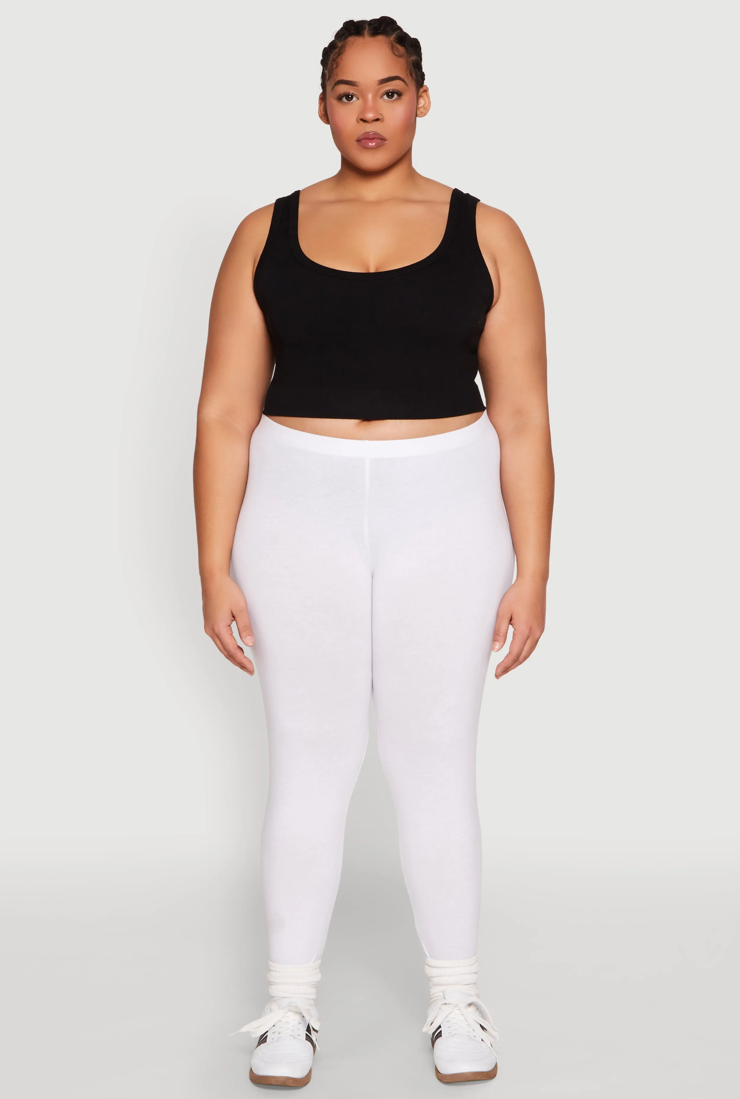 Plus Size High Waisted Leggings sold by Rainbow product image thumbnail 2