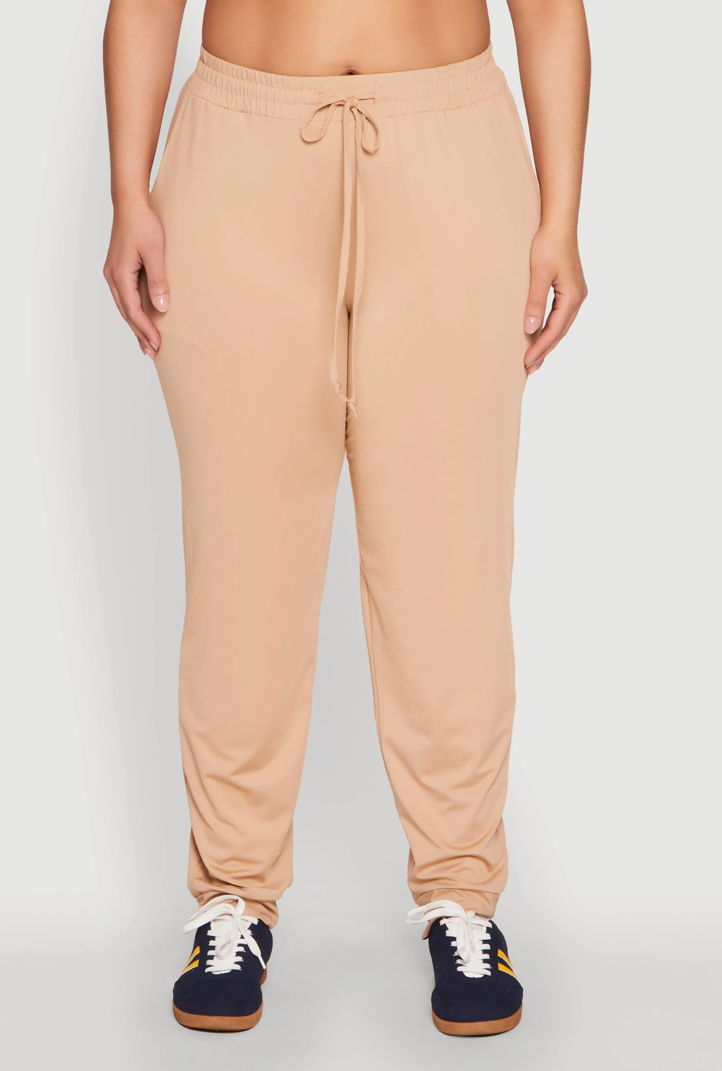 Plus Size Daisy Drawstring Waist Joggers sold by Rainbow product image thumbnail 3