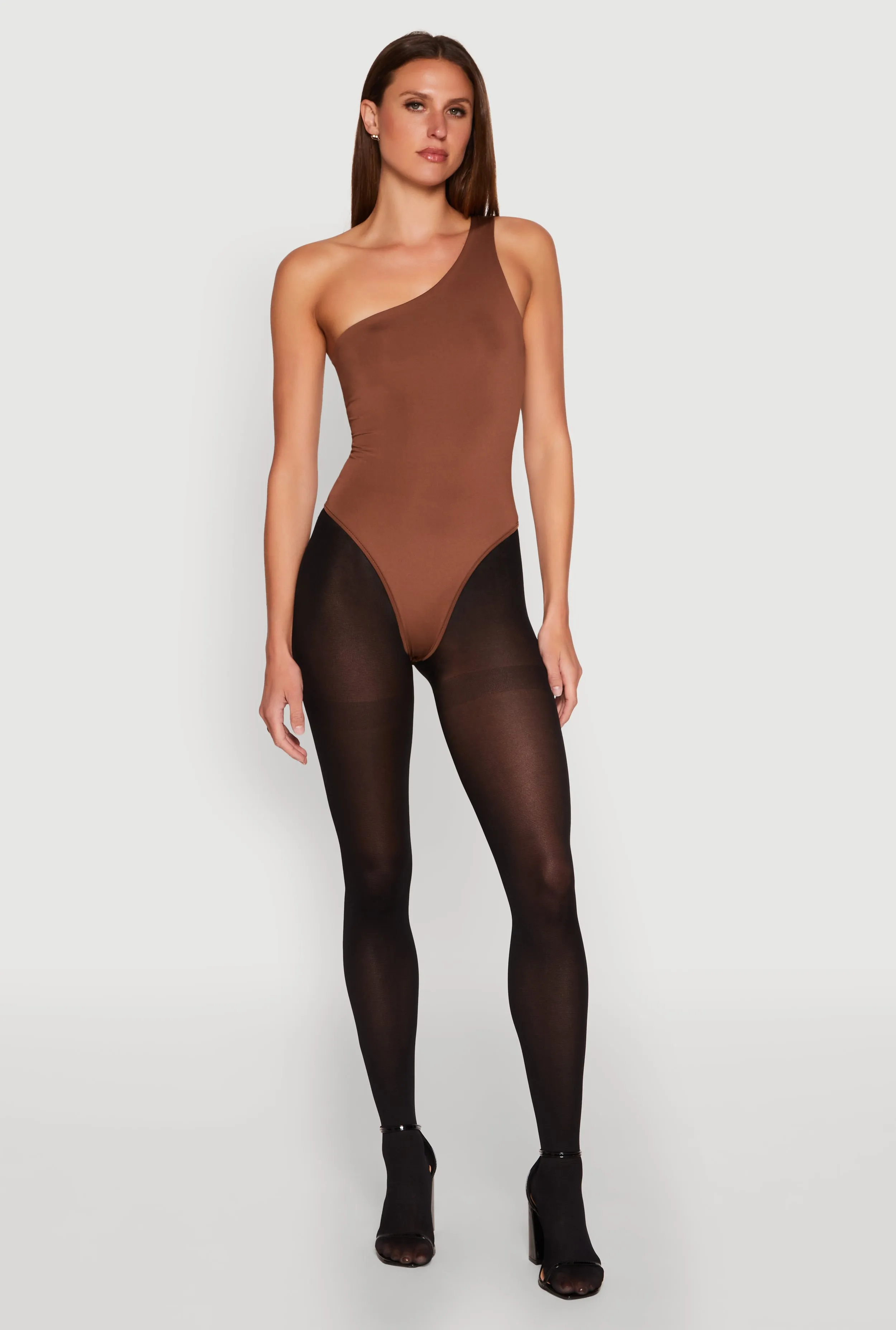 Daisy Sleeveless One Shoulder Bodysuit sold by Rainbow product image thumbnail 3