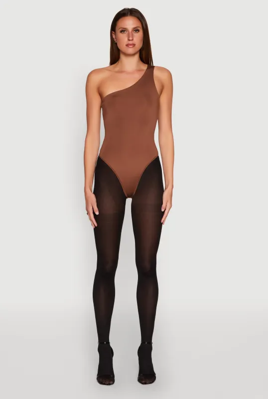 Daisy Sleeveless One Shoulder Bodysuit sold by Rainbow