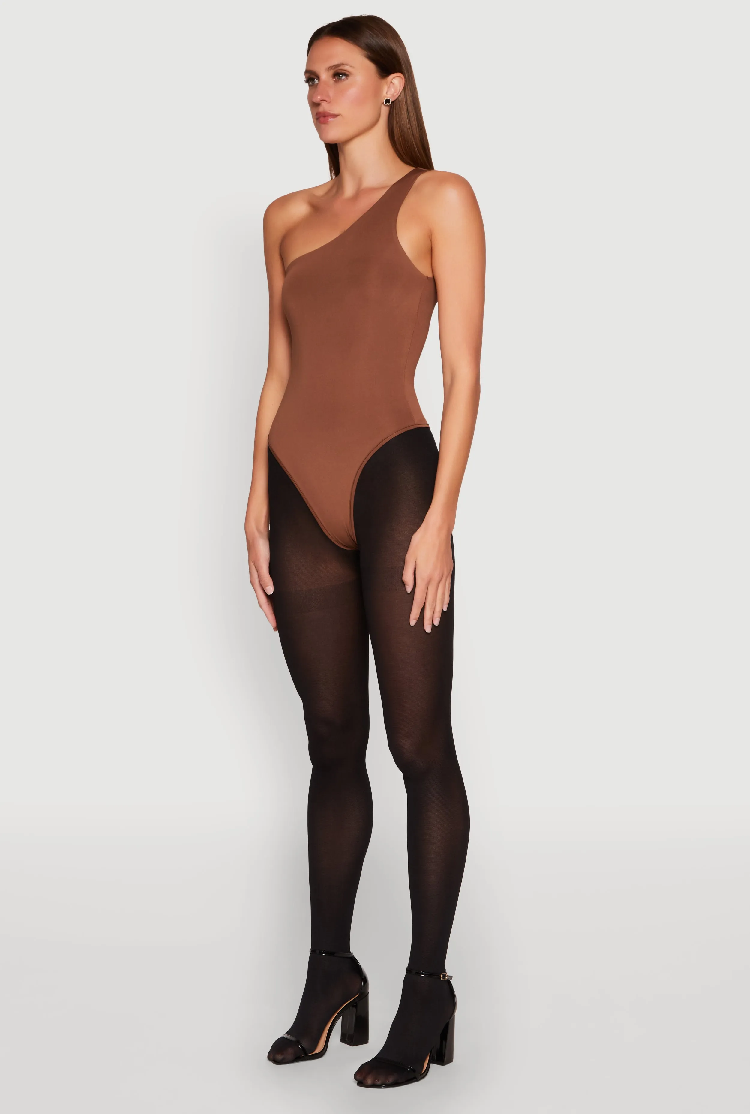 Daisy Sleeveless One Shoulder Bodysuit sold by Rainbow product image thumbnail 5