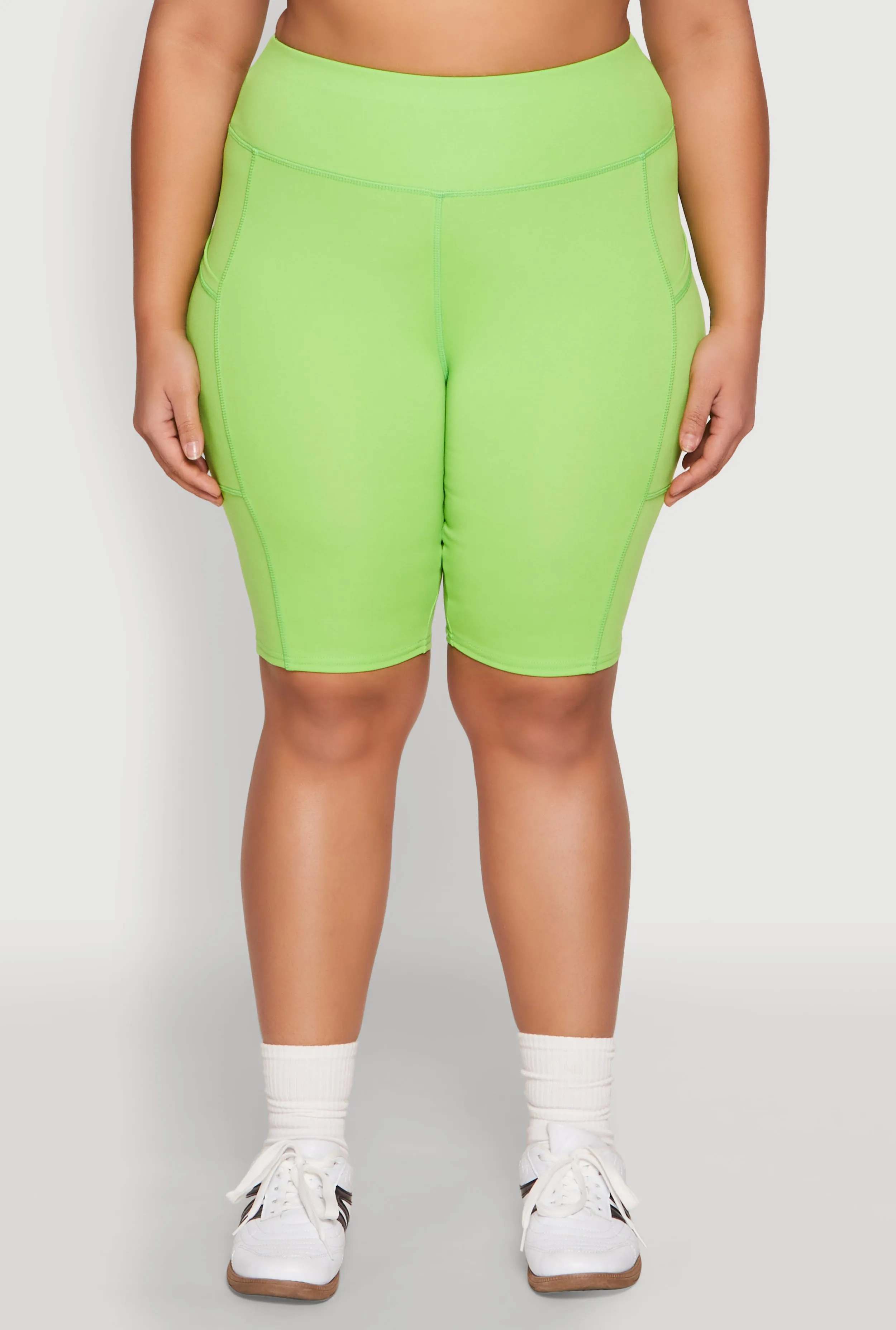 Plus Size Spandex Biker Shorts sold by Rainbow product image thumbnail 5