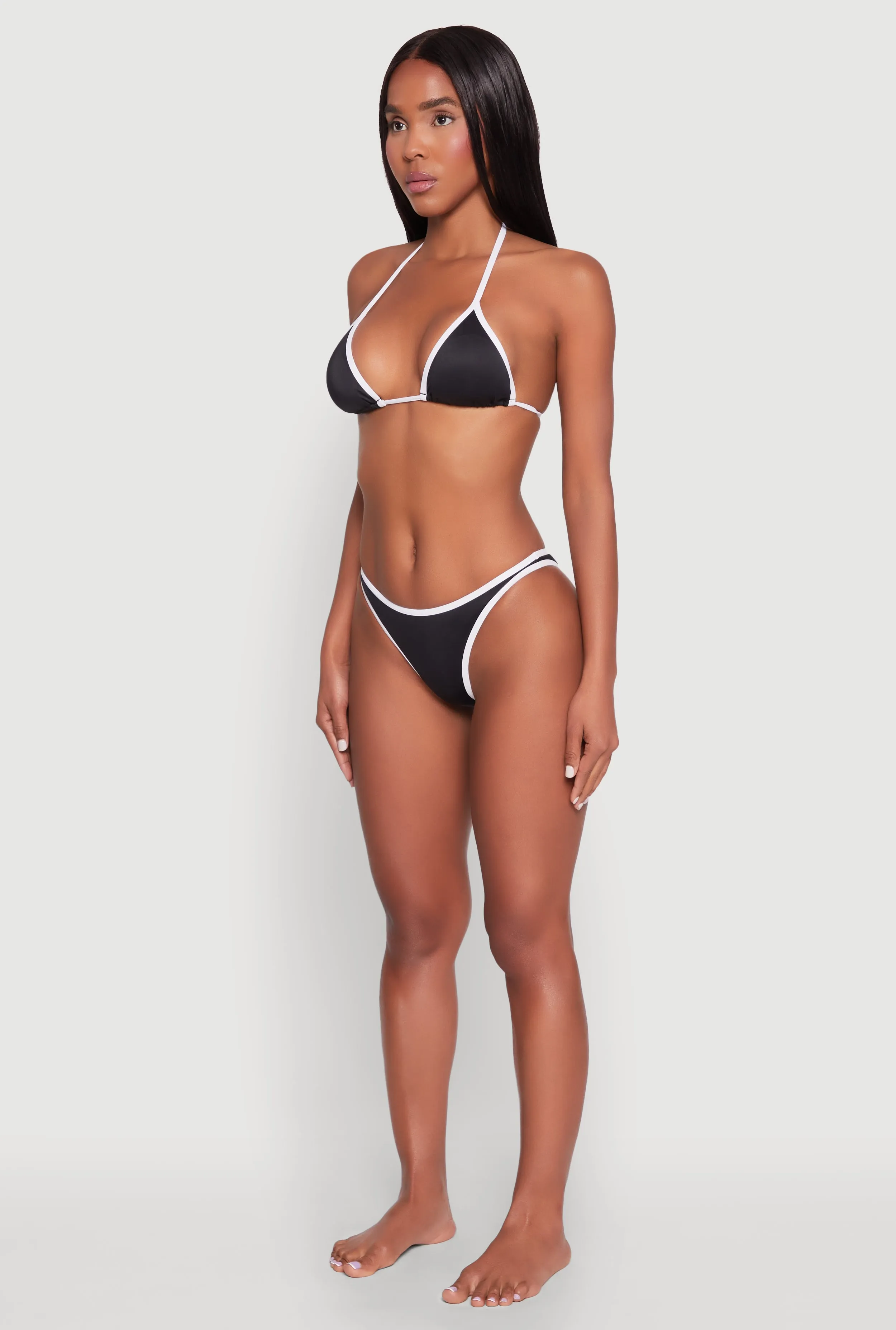 Contrast Trim Detail Swim Bikini Bottoms sold by Rainbow product image thumbnail 5
