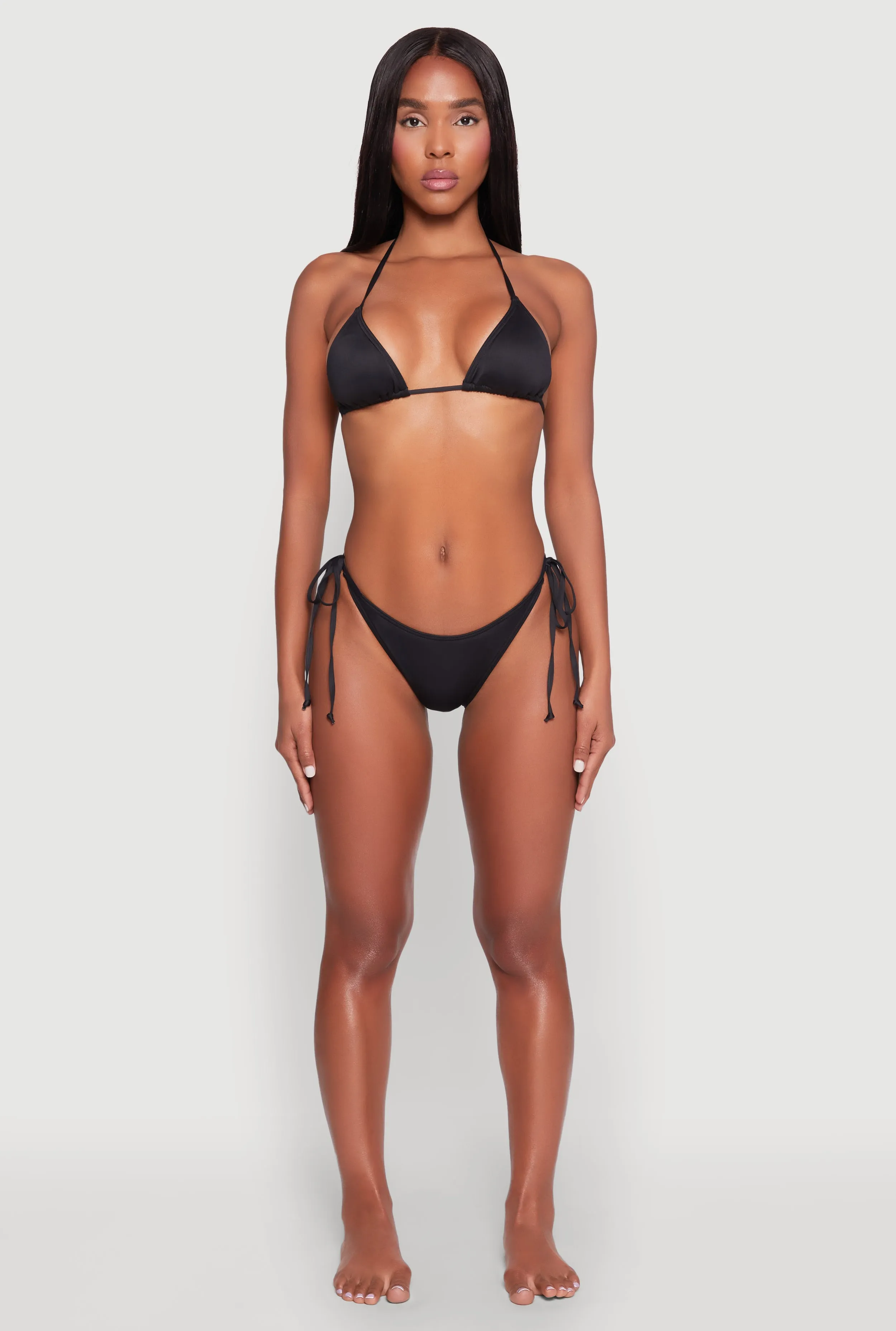 Basic Side Tie Swim Bikini Bottoms sold by Rainbow product image thumbnail 3