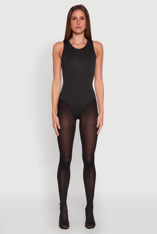 Daisy Crew Neck Tank Bodysuit sold by Rainbow