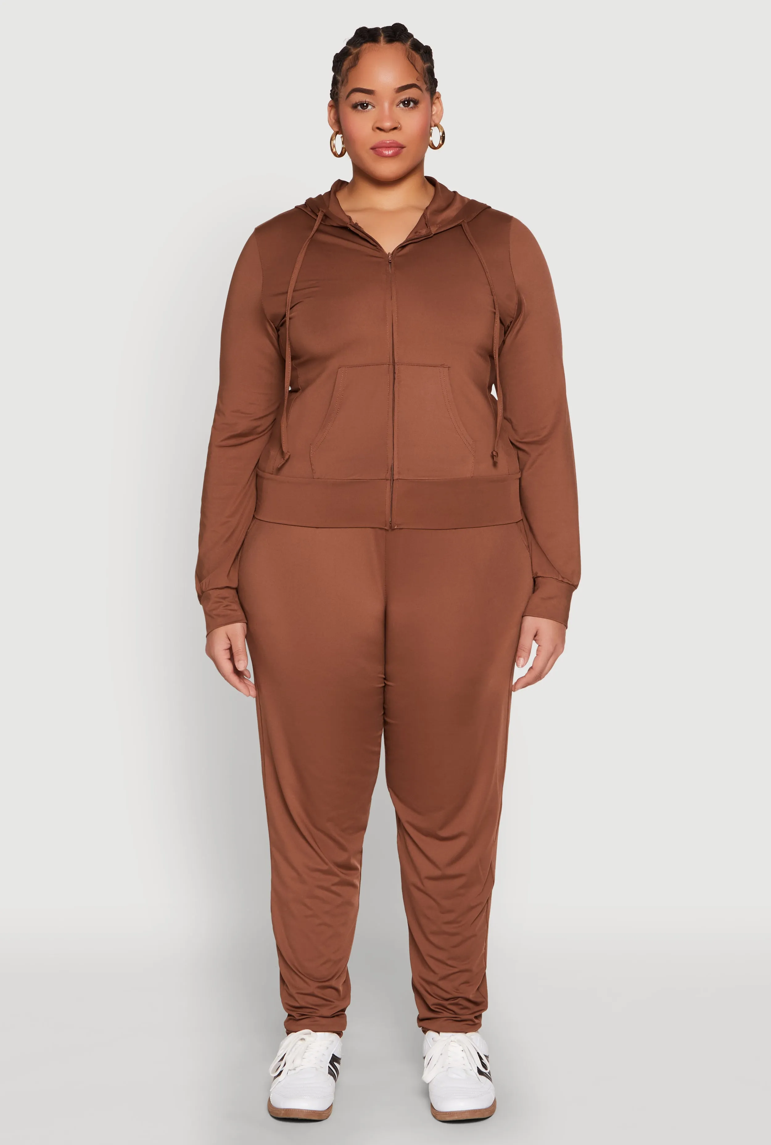 Plus Size Daisy Drawstring Waist Joggers sold by Rainbow