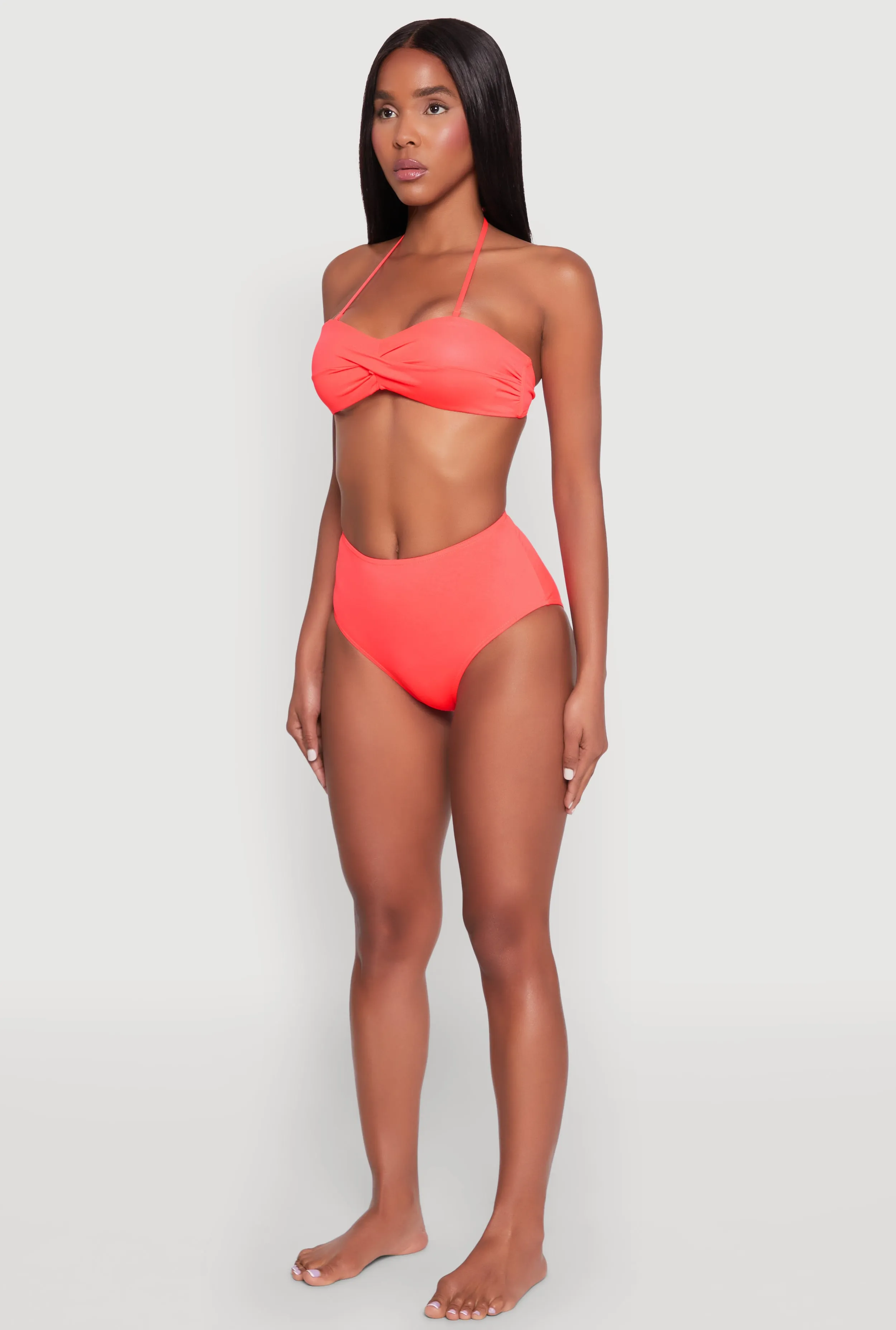 Twist Front Bandeau Bikini Top sold by Rainbow product image thumbnail 5