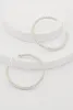 Rhinestone Encrusted Hoop Earrings sold by Rainbow
