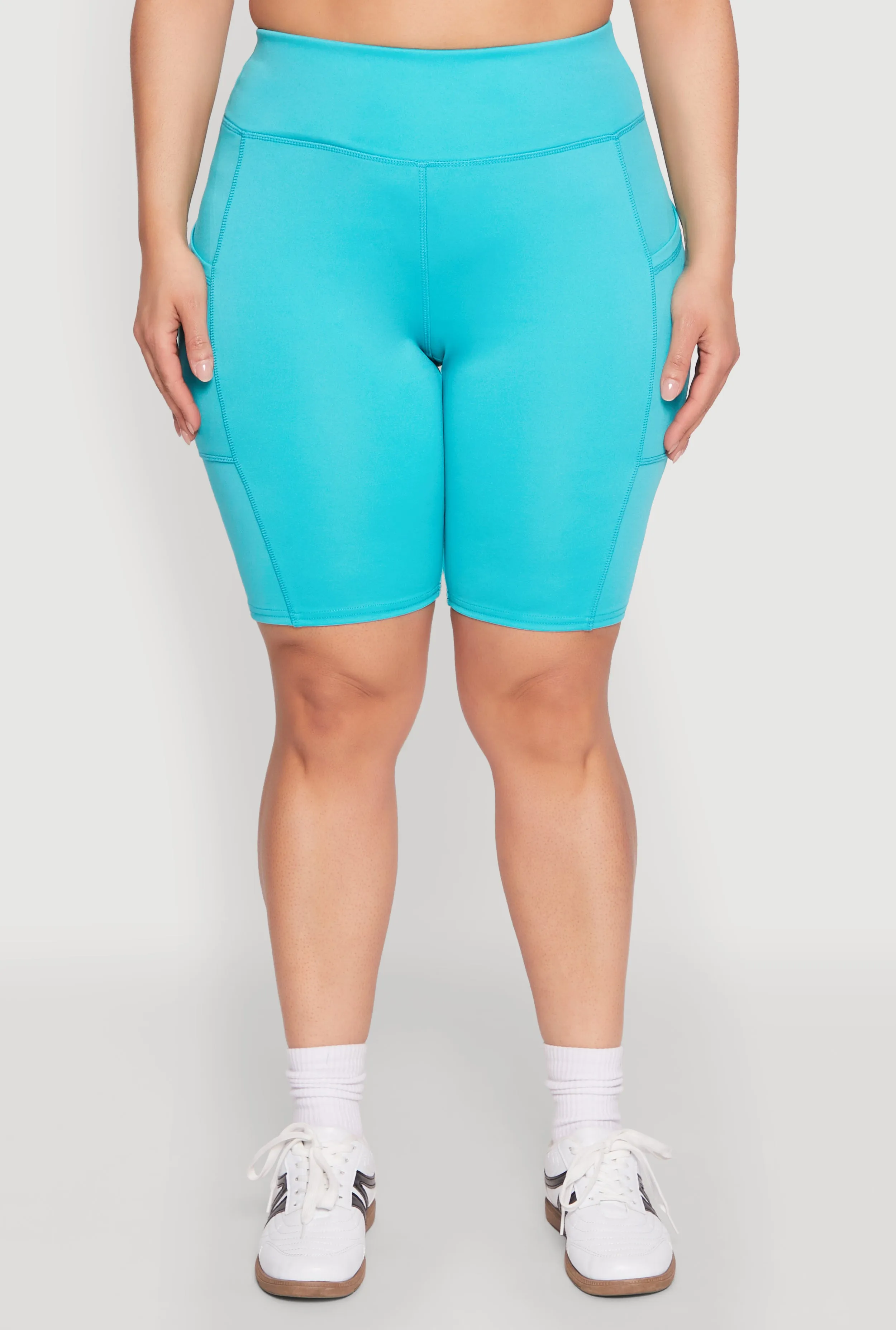 Plus Size Spandex Biker Shorts sold by Rainbow product image thumbnail 5