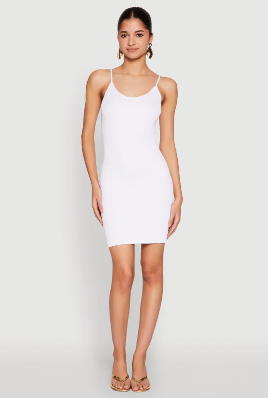 Scoop Neck Cami Mini Dress sold by Rainbow