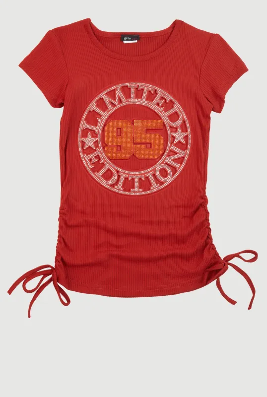 Girls Rhinestone Limited Edition 95 Top sold by Rainbow