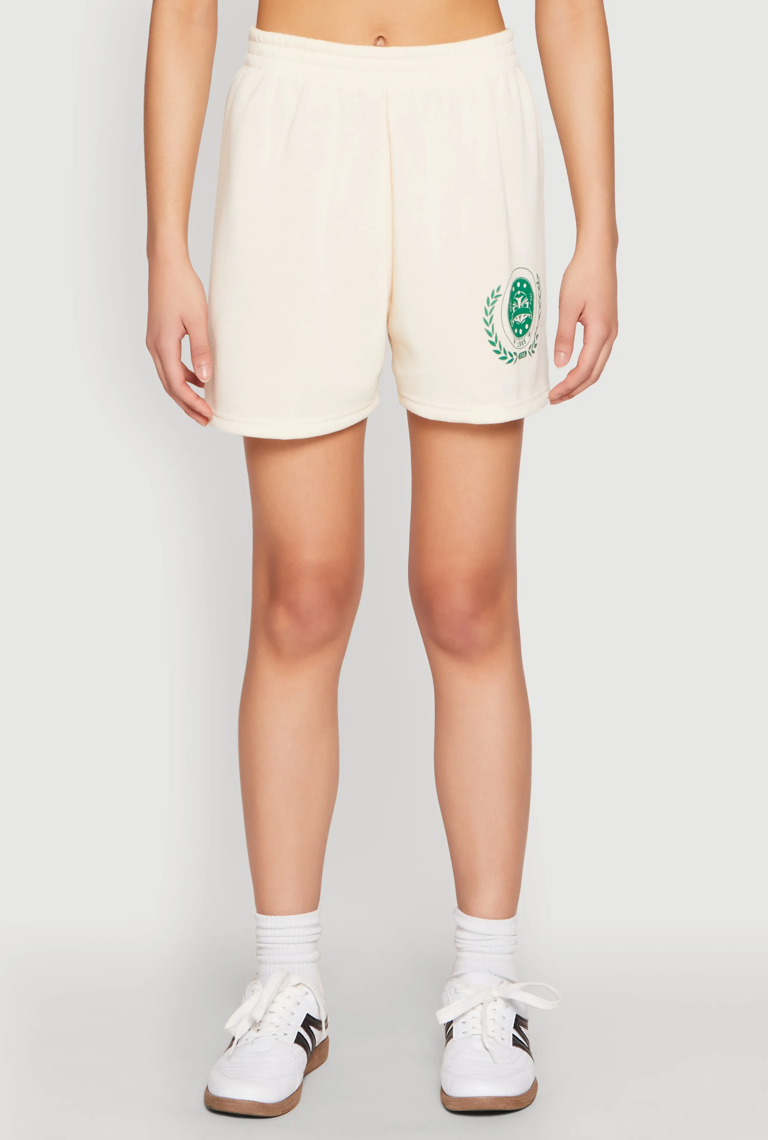 Fleece Brooklyn Graphic Sweatshorts sold by Rainbow product image thumbnail 3