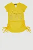 Little Girls 3D Fashion Queen Rhinestone Graphic Top sold by Rainbow