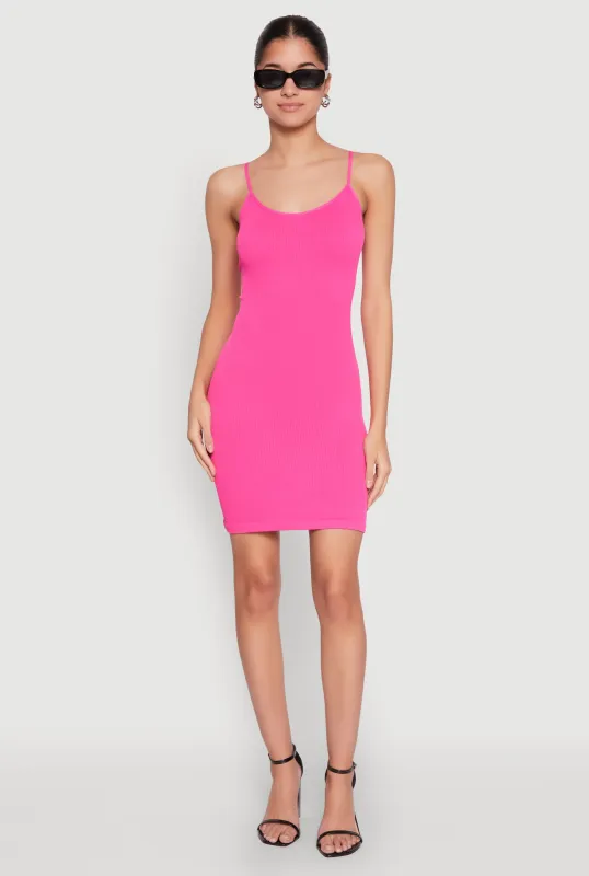 Scoop Neck Cami Mini Dress sold by Rainbow