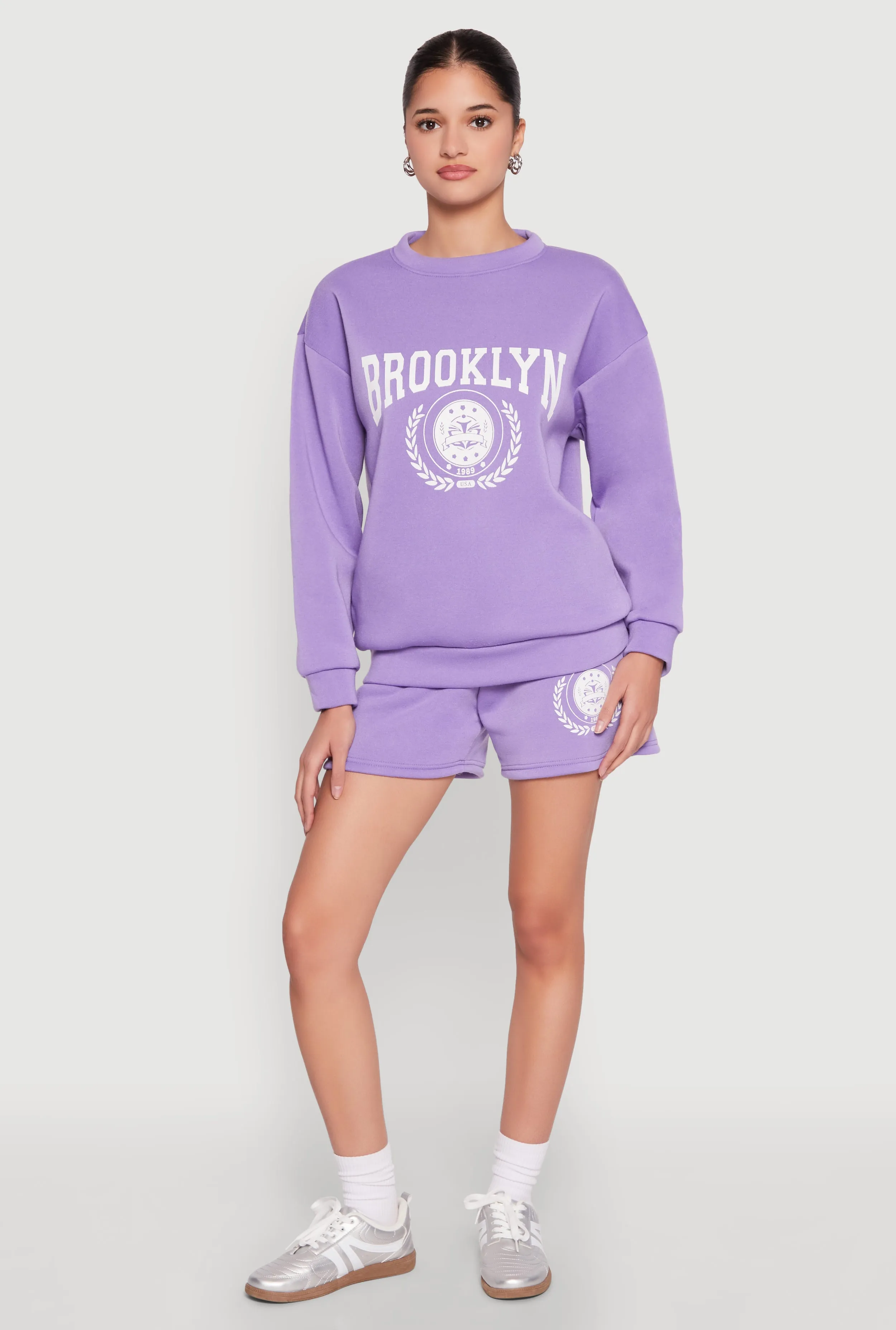 Fleece Brooklyn Graphic Sweatshirt sold by Rainbow product image thumbnail 2