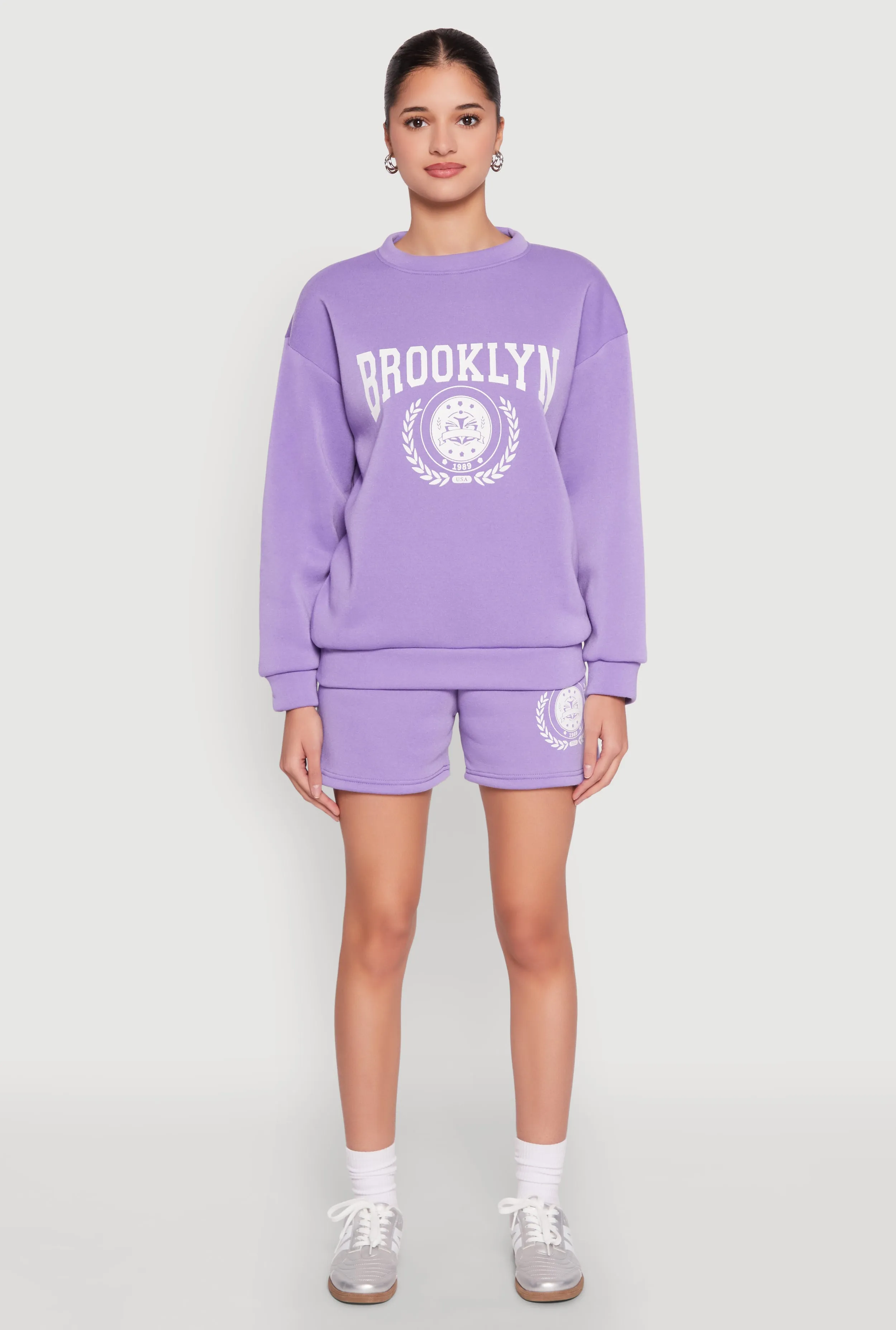Fleece Brooklyn Graphic Sweatshirt sold by Rainbow product image thumbnail 3