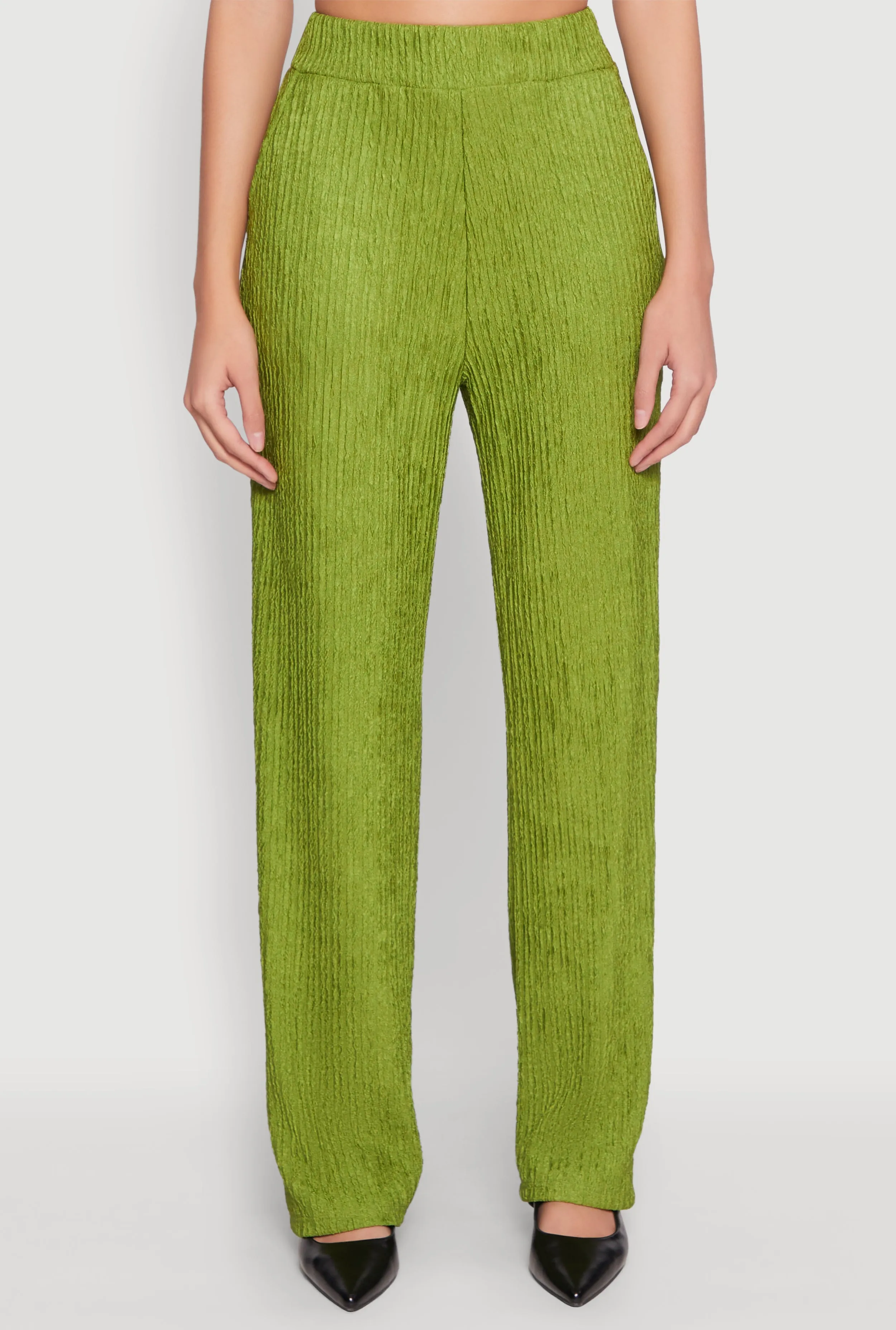 Textured Knit High Waist Pants sold by Rainbow product image thumbnail 3