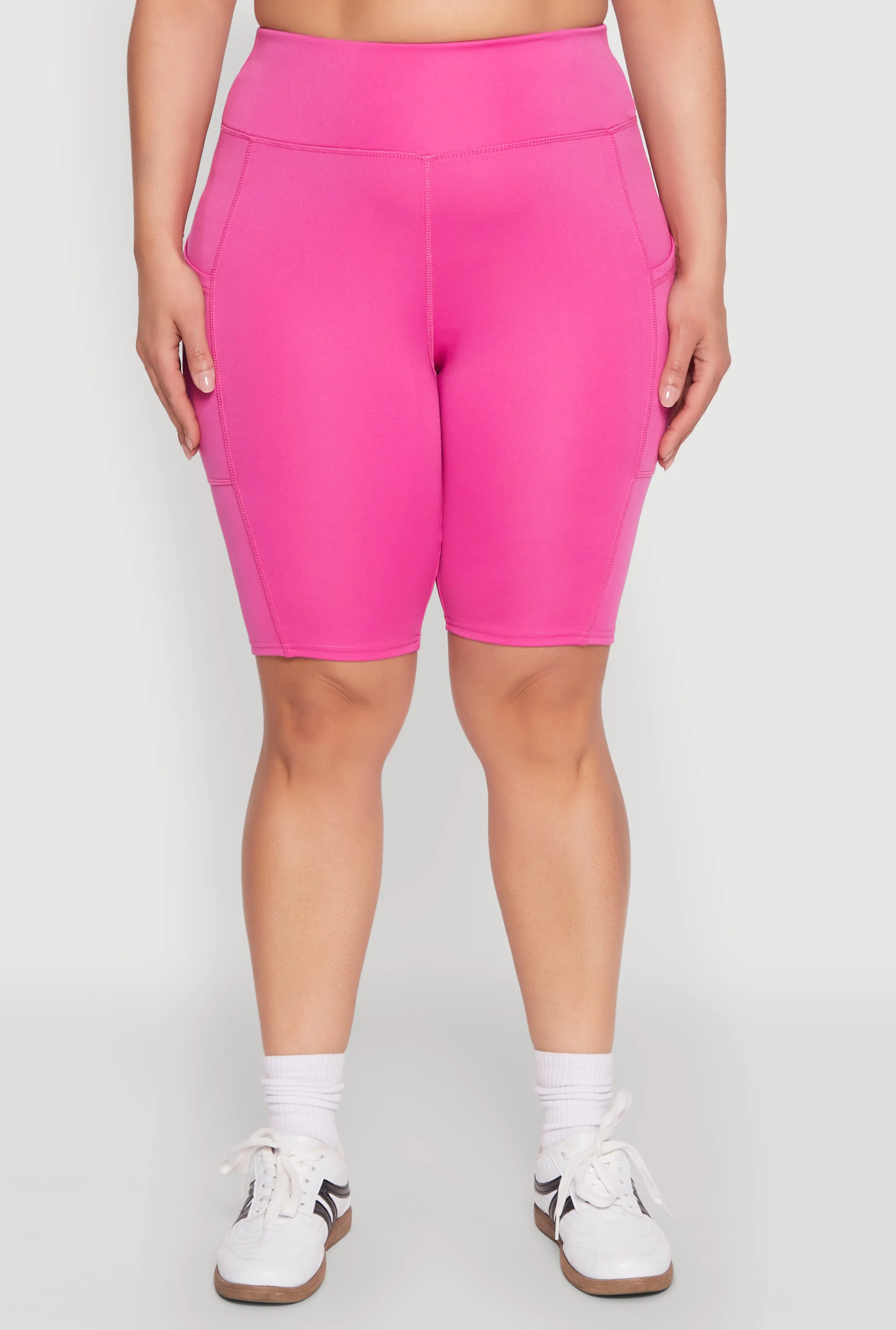Plus Size Spandex Biker Shorts sold by Rainbow product image thumbnail 5