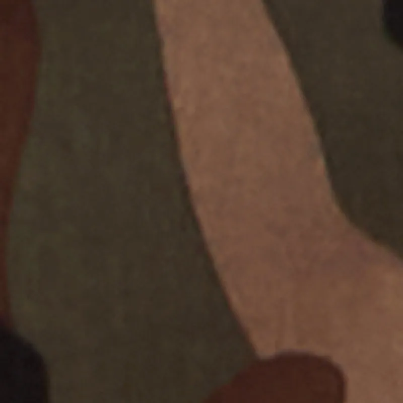 Plus Size Flutter Sleeve Camo Cropped Jacket sold by Rainbow product image thumbnail 4