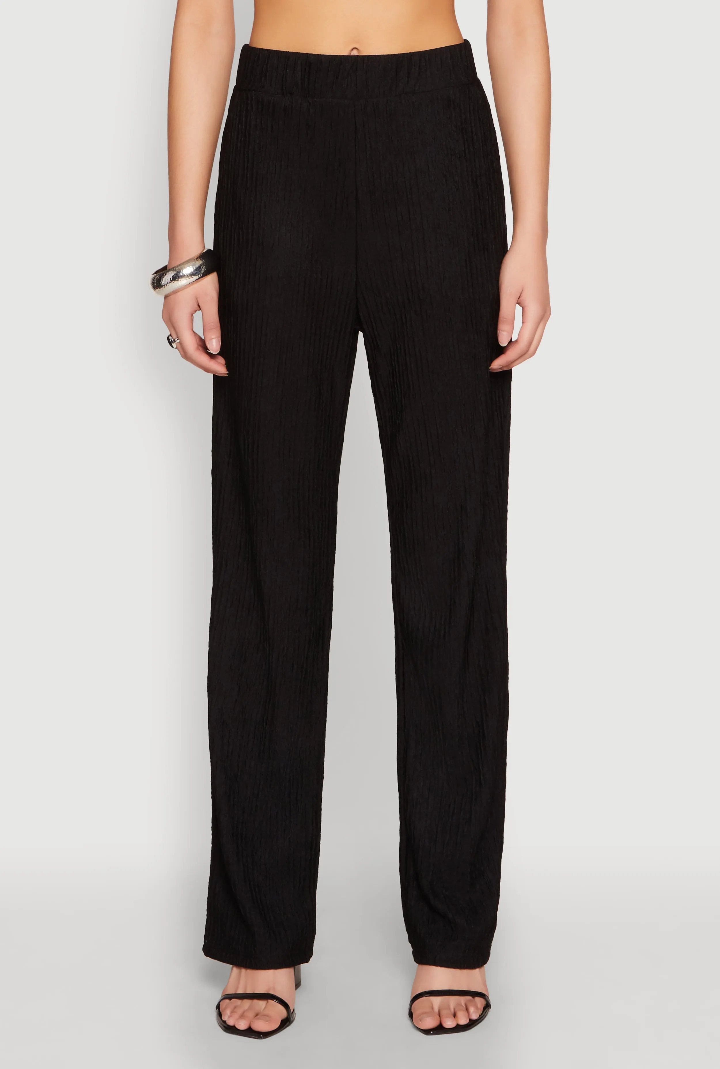 Textured Knit High Waist Pants sold by Rainbow product image thumbnail 3