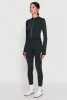 Greek Key Mock Neck Track Jacket sold by Rainbow
