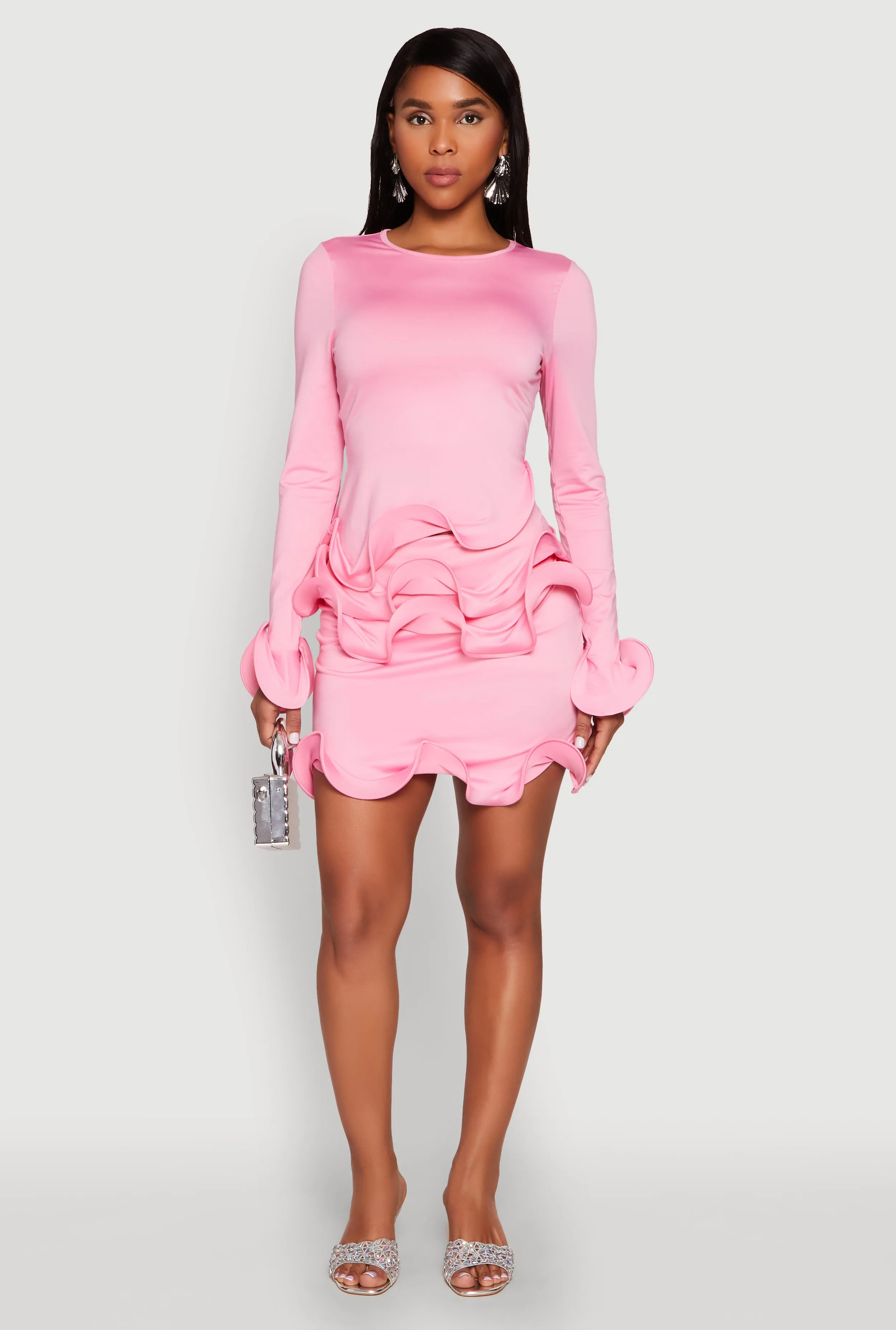 Wave Structured Trim Skort sold by Rainbow product image thumbnail 2