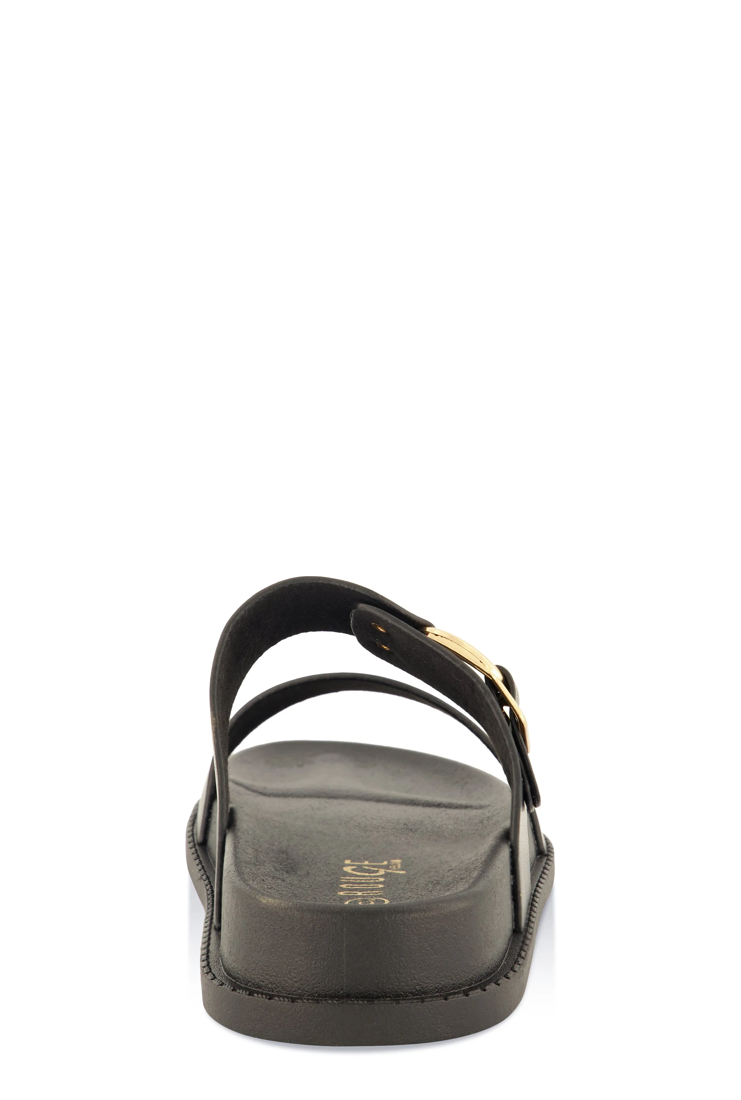 Double Band Buckle Detail Footed Sandals sold by Rainbow product image thumbnail 3