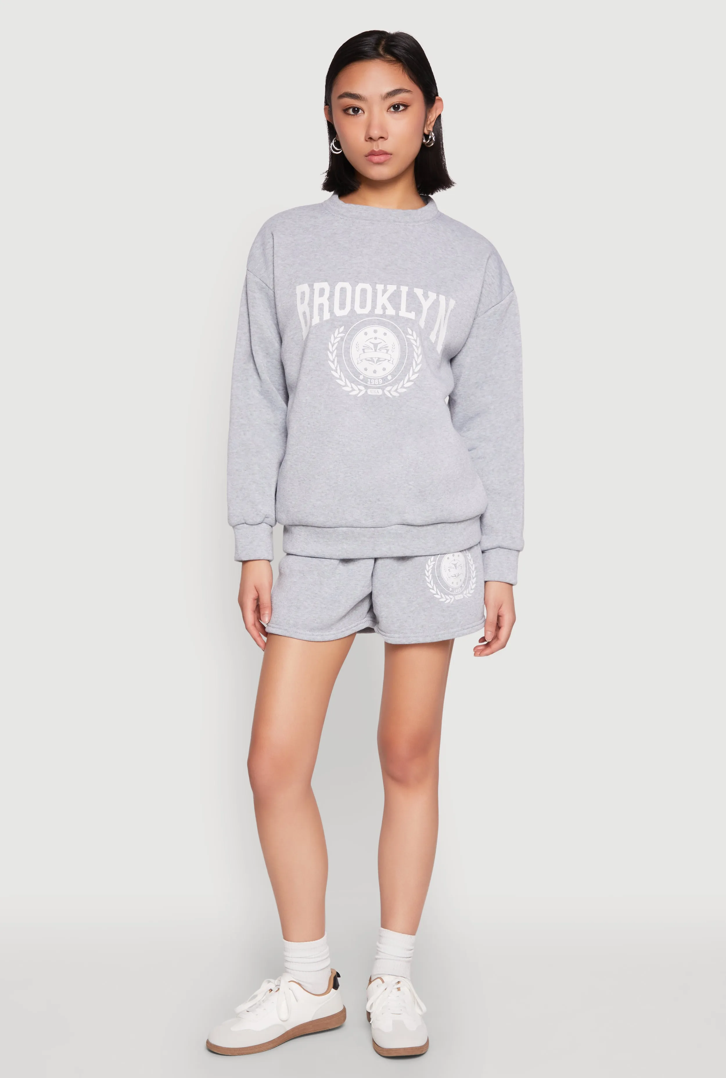 Fleece Brooklyn Graphic Sweatshorts sold by Rainbow product image thumbnail 2