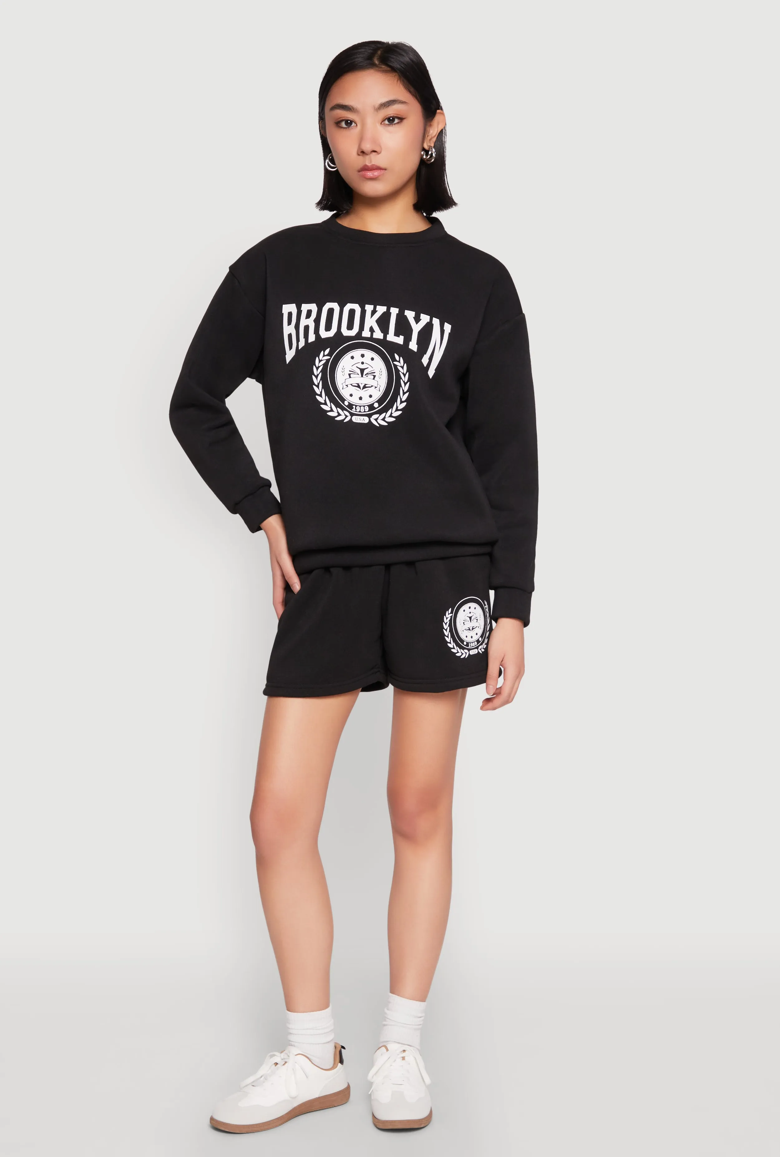Fleece Brooklyn Graphic Sweatshirt sold by Rainbow product image thumbnail 3