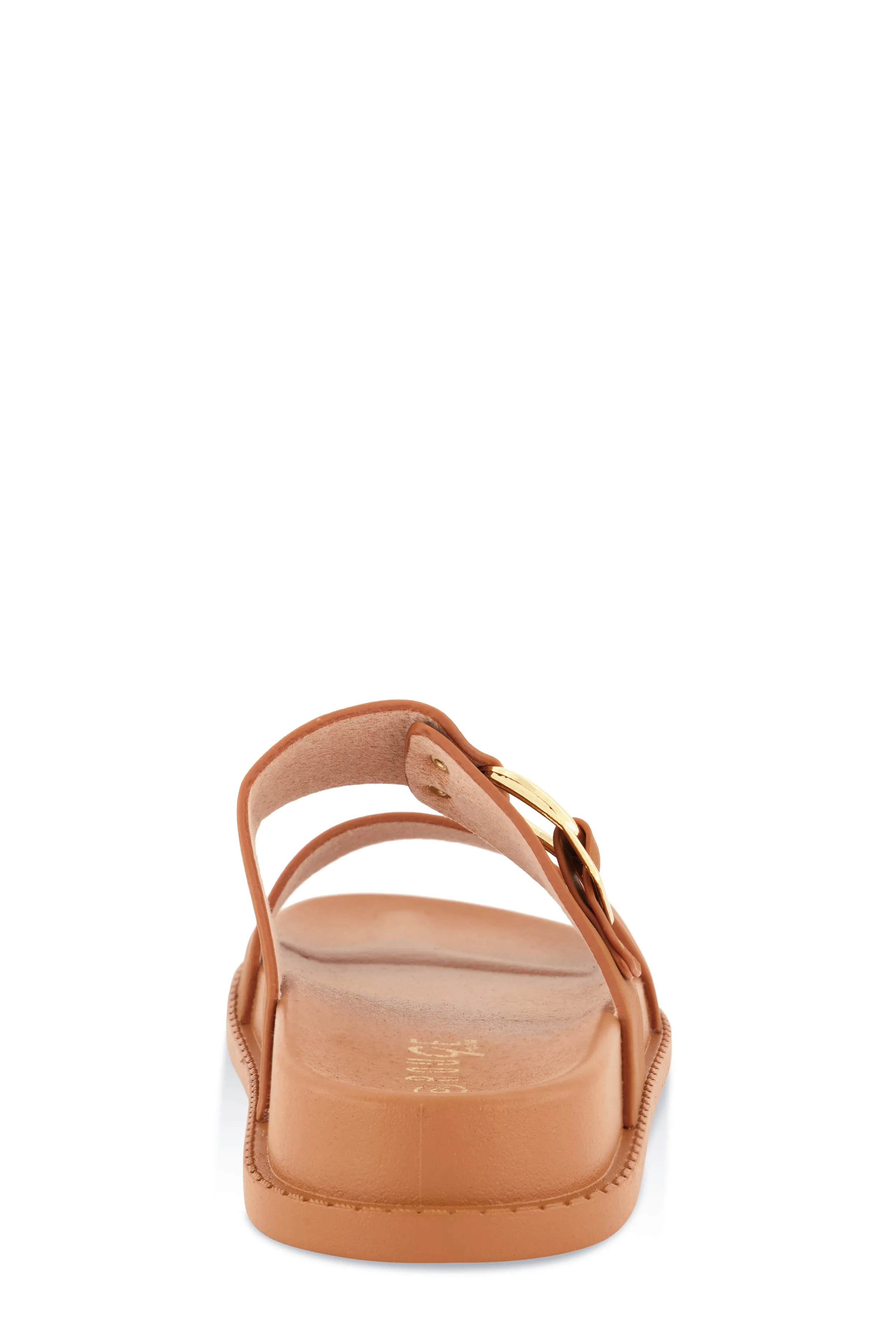 Double Band Buckle Detail Footed Sandals sold by Rainbow product image thumbnail 3