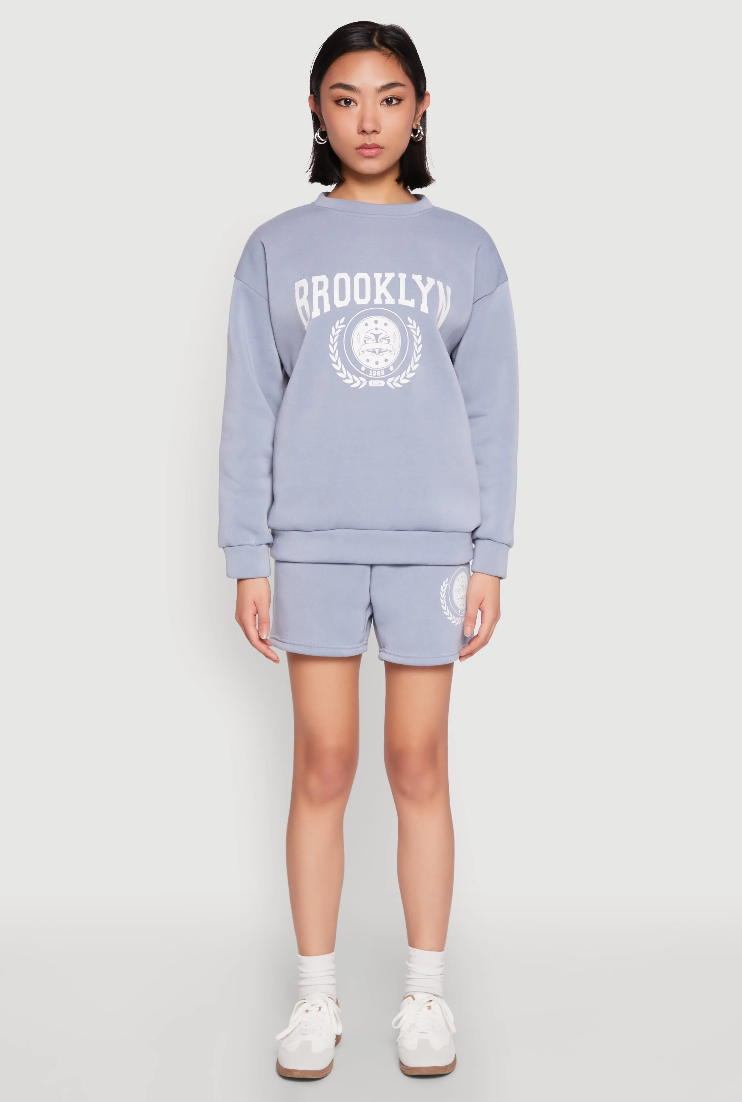 Fleece Brooklyn Graphic Sweatshorts sold by Rainbow product image thumbnail 2