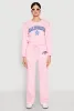 Fleece Graphic Cropped Sweatshirt sold by Rainbow