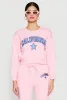 Fleece Graphic Cropped Sweatshirt sold by Rainbow